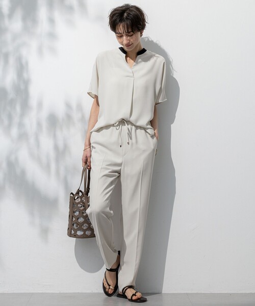 tシャツ 「吸水速乾/UVカット/接触冷感」ストレッチジョーゼット