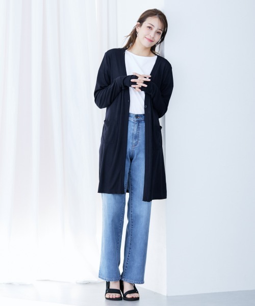 ワコール wacoal EKN609 カルソン トップス ジレ ロングジレ