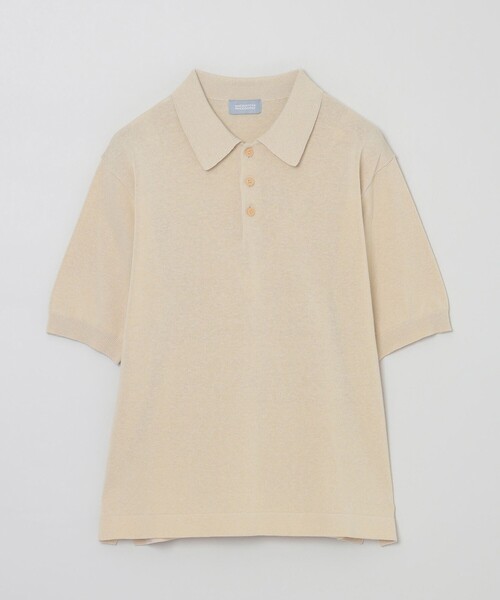 ポロシャツ ポロ GREY LABEL リネンミックスニットポロ レディース MACKINTOSH PHILOSOPHY ポロシャツ ポロ GREY LABEL リネン