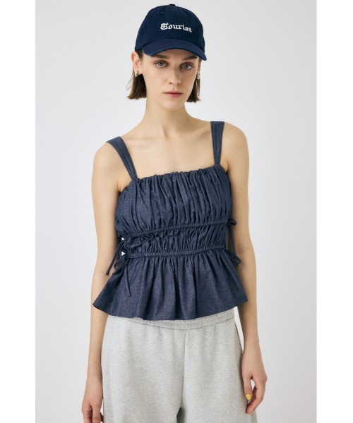 moussy マウジー DENIM LIKE GABBY キャミソール MOUSSY キャミソール DENIM LIKE GABBY : ZOZOTOWN Yahoo!店