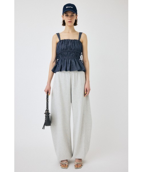 値下げ！MOUSSY RIBBON GABBY キャミ 新作　ホワイト MOUSSY RIBBON GABBY キャミ WHT -靴＆ファッション通販