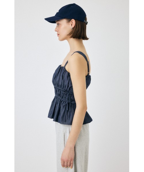moussy マウジー DENIM LIKE GABBY キャミソール MOUSSY | DENIM LIKE GABBY キャミ (キャミソール ) |SHEL'TTER