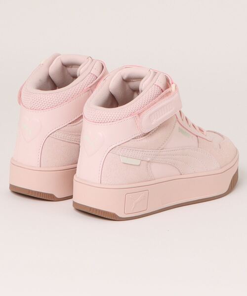 PUMA 「PUMA」 ハイカットスニーカー 23.5cm ピンク系その他