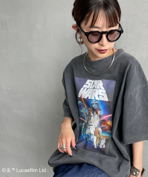 tシャツ 「GOOD ROCK SPEED/グッドロックスピード」 別注 / STAR WARS / EP-4 / プリントTシャツ / ディズニー