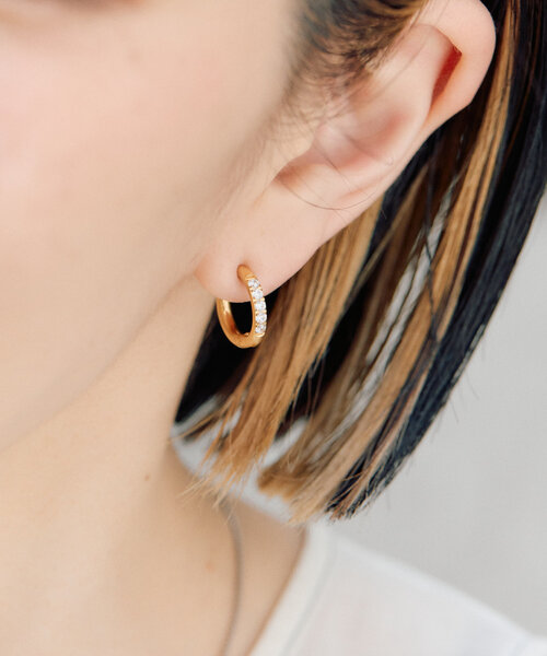 ete bijoux イヤーカフ リグロウ ダブルライン レディース