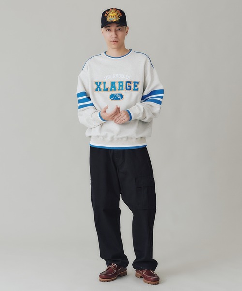 XLARGE 「XLARGE」 ペインターパンツ 32inch ブラック メンズ