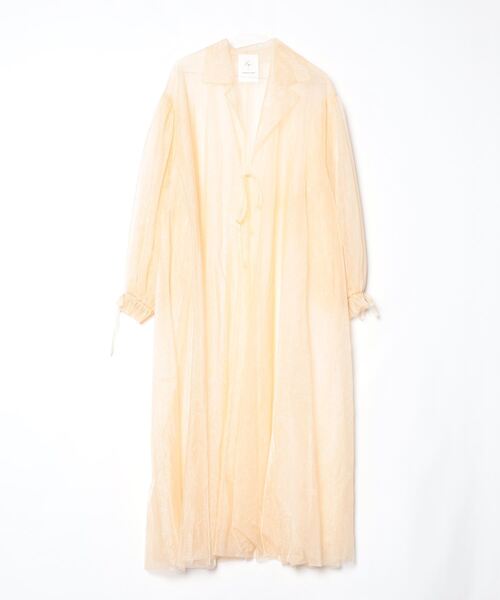 「CAROLINA GLASER」 トレンチコート MEDIUM ベージュ レディース_画像3