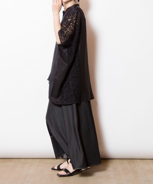 OSMOSIS スカート 切替フレアースカート : ZOZOTOWN Yahoo!店