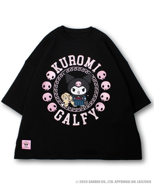 GALFY クロミ Tシャツ クロミ×GALFY(ガルフィー) クロミちゃんとGALFYの半袖TEE - Ink