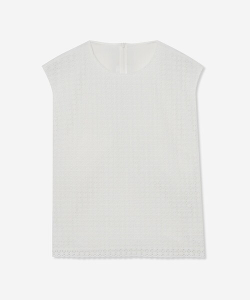 tシャツ レースコンビプルオーバー レディース