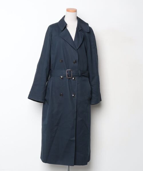 6 トレンチコート 38 ネイビー レディース : ZOZOTOWN Yahoo!店 - 通販