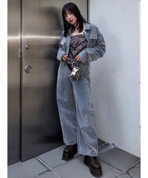 MURUA ジーンズ デニム デニムパンツ 「セットアップ対応