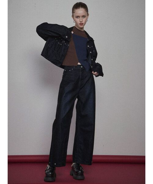 MURUA（ムルーア） ジーンズ デニム デニムパンツ フロッキーバレル