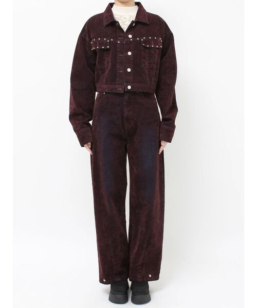 MURUA（ムルーア） ジーンズ デニム デニムパンツ フロッキーバレル