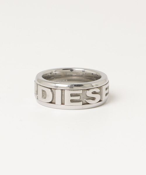 DIESEL 「DIESEL」 リング 7 シルバー系その他 メンズ
