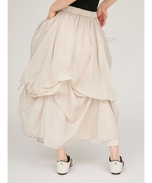 emmi スカート タックドロストボリュームスカート : ZOZOTOWN Yahoo!店