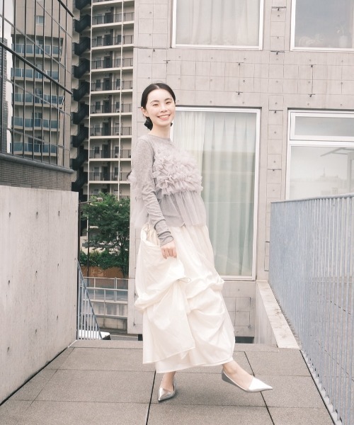 emmi スカート タックドロストボリュームスカート : ZOZOTOWN Yahoo!店