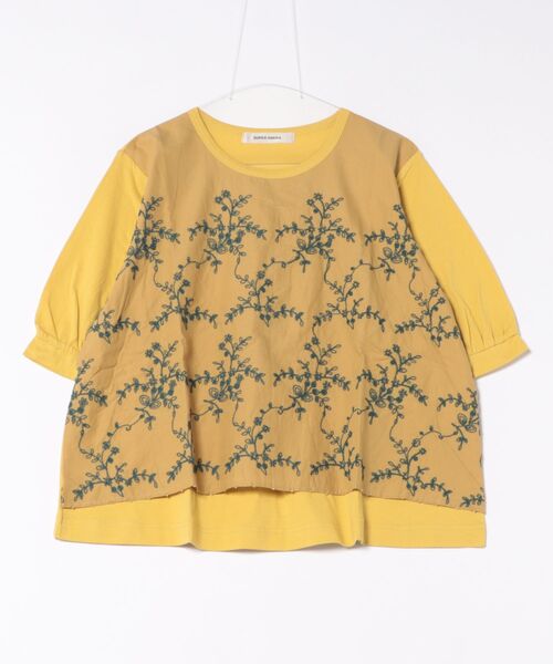 SUPER HAKKA（スーパーハッカ） tシャツ コットンローンコード刺繍＋