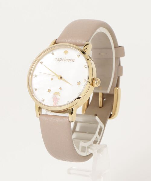 kate spade new york」 腕時計 - ベージュ レディース kate spade 