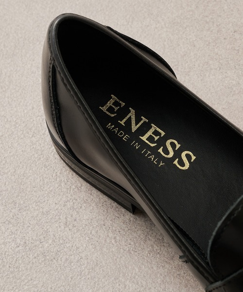 TOD'S◇ローファー/タッセル/37/BLK tod's タッセル付きレザー