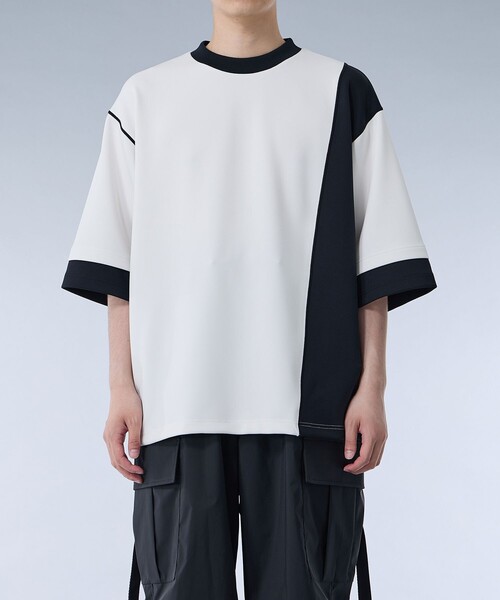 「UNITED TOKYO」 半袖Tシャツ 2 ダークグレー メンズ