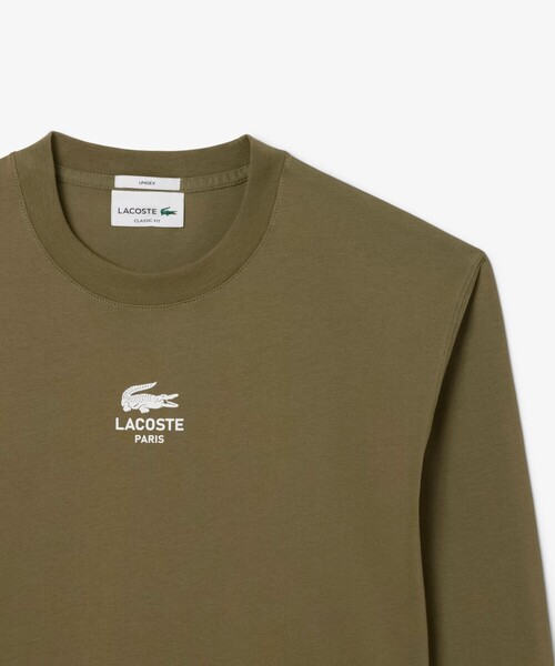 LACOSTE（ラコステ） tシャツ ワンポイントプリントロングスリーブT
