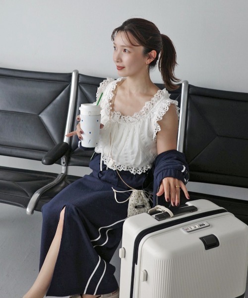 【WEB完売商品】SNIDEL UVカットスウェットタイトスカート UVカットスウェットタイトスカート(ロングスカート)｜スカート