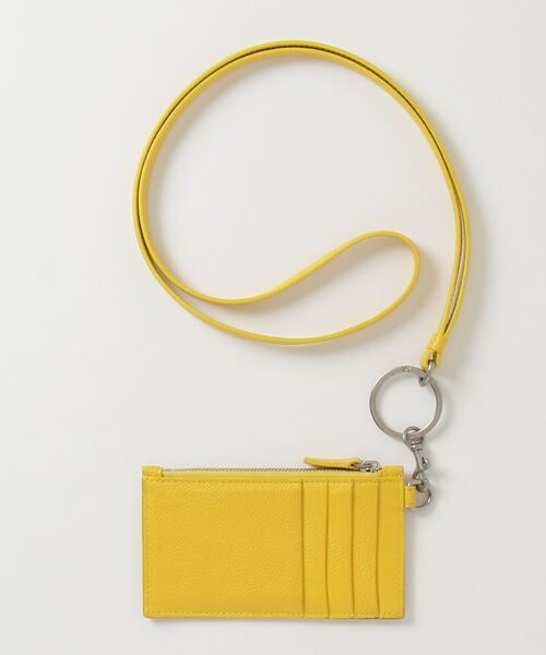 バレンシアガ　カードケース　イエロー　黄色 BALENCIAGA 「BALENCIAGA」 カードケース - イエロー レディース