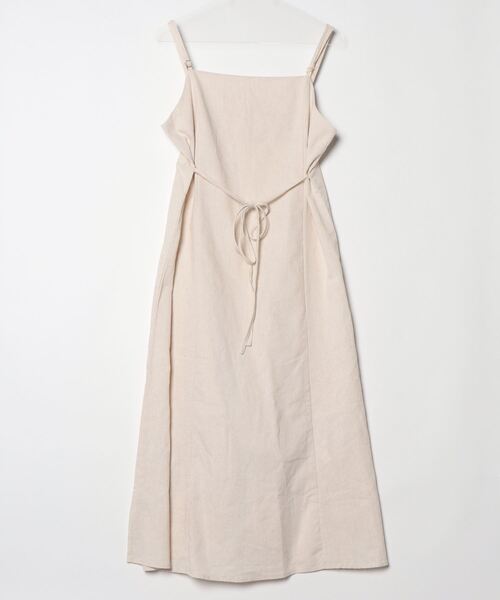 JUNOAH（ジュノア） キャミソールワンピース - ホワイト レディース