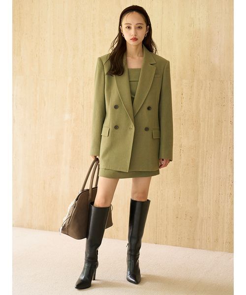 snidel ウールオーバージャケット SNIDEL (セール30%OFF&PT5) snidel / スナイデル ウールオーバー