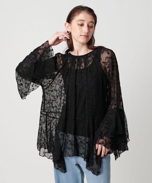 UNITED ARROWS（ユナイテッドアローズ） ブラウス シャツ レース イ