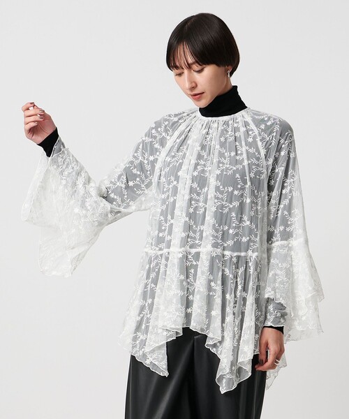 UNITED ARROWS（ユナイテッドアローズ） ブラウス シャツ レース イ