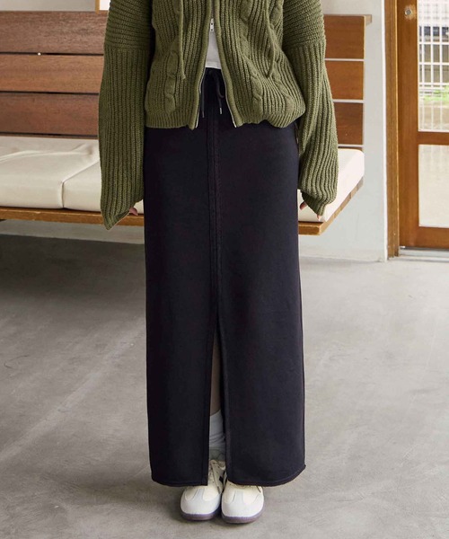 スカート フロントスリットスウェットスカート : ZOZOTOWN Yahoo!店