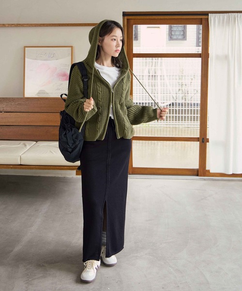 スカート フロントスリットスウェットスカート : ZOZOTOWN Yahoo!店