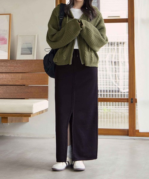 スカート フロントスリットスウェットスカート : ZOZOTOWN Yahoo!店