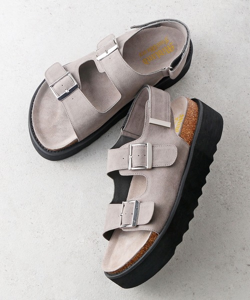 「Midland FootWears」 サンダル S ブラック メンズ_画像3