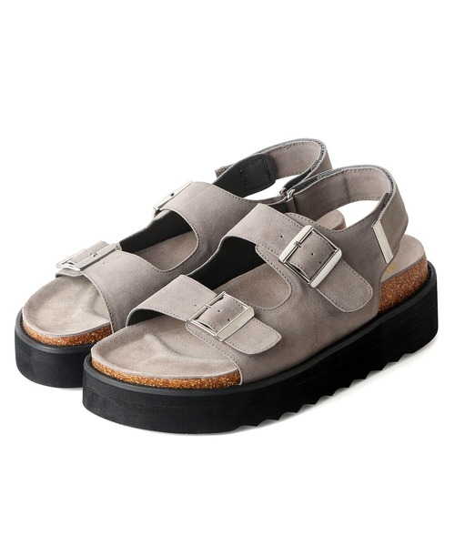 「Midland FootWears」 サンダル S ブラック メンズ_画像5