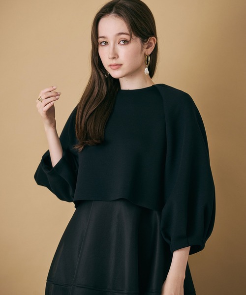 ブラウス シャツ 「M-StyleLuxeコラボ」「人気のため追加」フロントダブルリボンブラウス レディースの画像