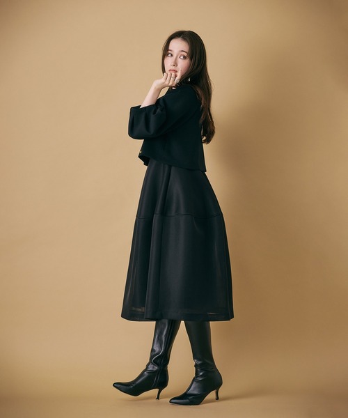 ブラウス シャツ 「M-StyleLuxeコラボ」「人気のため追加」フロントダブルリボンブラウス レディースの画像