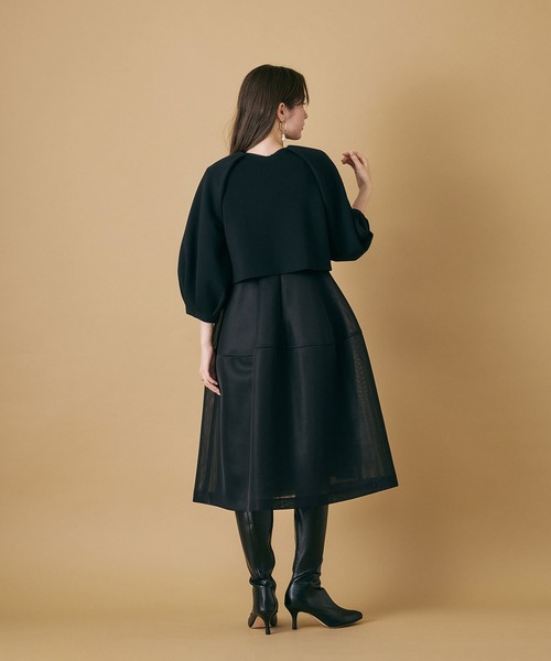 ブラウス シャツ 「M-StyleLuxeコラボ」「人気のため追加」フロントダブルリボンブラウス レディースの画像