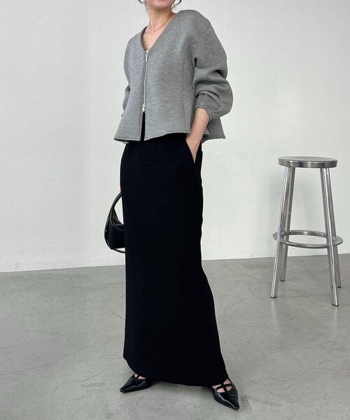 CAPRICIEUX LE'MAGE（カプリシューレマージュ） カーディガン ペプラム