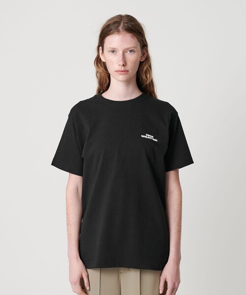 NICE WEATHER ウィメンズ コンパクト ロゴ Tシャツ NICE WEATHER tシャツ 「NICE WEATHER」ウィメンズ コンパクト ロゴ T