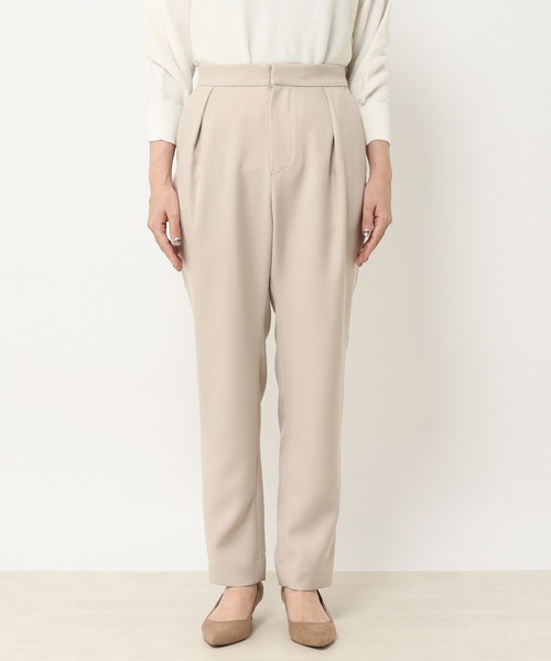 「RIVE DROITE」 イージーパンツ 36 ベージュ レディース_画像4