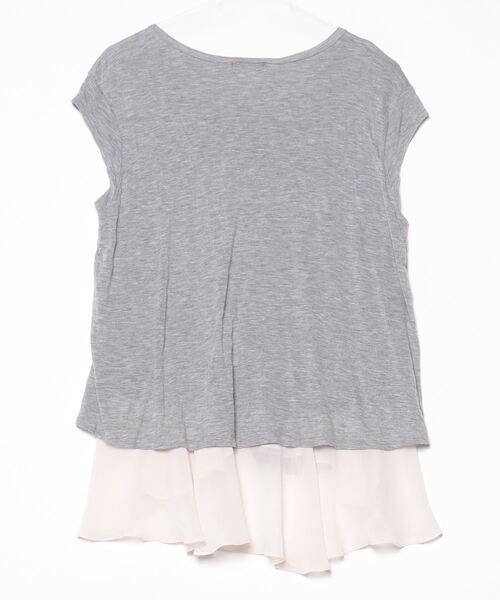 「FRAY I.D」 半袖カットソー FREE グレー レディース_画像2