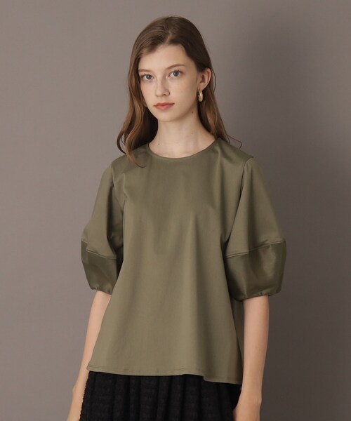 「DRESSTERIOR」 半袖カットソー 34 ブラック レディース_画像3