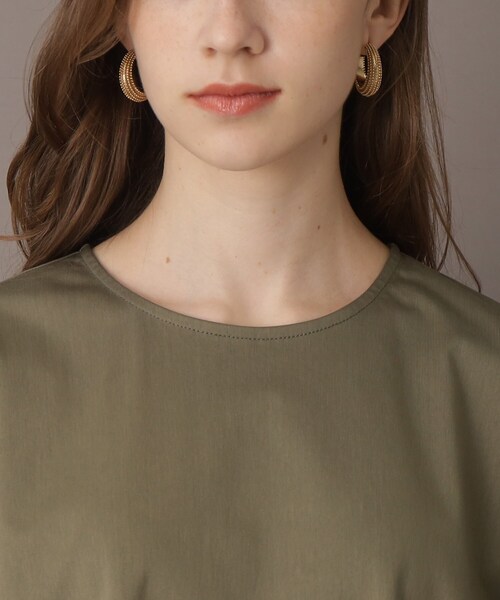 「DRESSTERIOR」 半袖カットソー 34 ブラック レディース_画像6