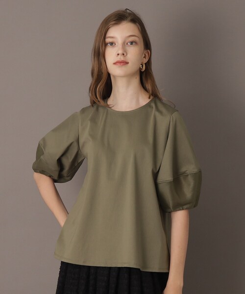 「DRESSTERIOR」 半袖カットソー 34 ブラック レディース_画像9