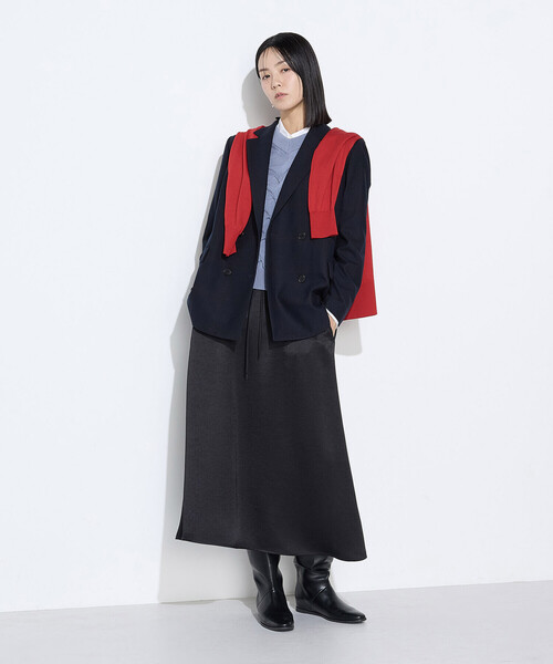 COMME CA（コムサ） スカート ビンテージダブルサテン スカート