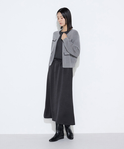 COMME CA（コムサ） スカート ビンテージダブルサテン スカート