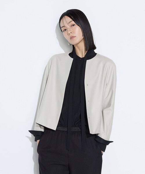 トップス koa bicolor neck design tops（カットソー） | CODE A（コードエー